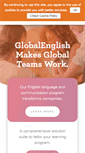 Mobile Screenshot of globalenglish.com
